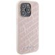 Karl Lagerfeld iPhone 15 Pro Max Case Quilted K Pattern, Pink