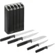Joseph Joseph 10537 6-Piece Knife Block Set with Sharpener, Multicolour