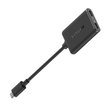 Charging Adapter Viture USB-C XR Pro for iPhone, Black