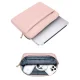 Tech-Protect Puffy 13-14\" Laptop Bag & Accessory Pouch, Pink