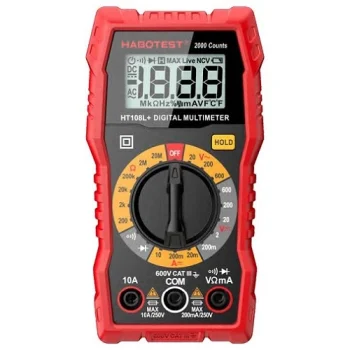 Digital Multimeter DC 600V/10A, AC 600V