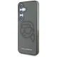 Karl Lagerfeld Rhinestones Karl Head Logo Case for Samsung Galaxy S25, Black