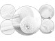 Decorative Clips Holders For Curtains Magnetically Strong, White