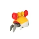 Interactive Crawling Crab Toy with Sensor and Music, Red