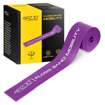4FIZJO Floss Band for Rehabilitation and Mobility 1 mm, Purple