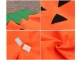 Kids Pumpkin Costume for Halloween Fancy Dress with Hat, 80-110cm, Orange