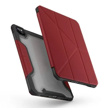 Apple iPad Pro 11 ( 2020, 2021 ) Uniq Etui Trexa Cover Case, Red