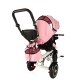 Trike Fix V3 3-in-1 Kids Tricycle with 360 Rotating Seat & Push Handle, Pink