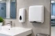 Wall-mounted ZZ paper towel dispenser, 40 cm, white