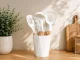 Silicone Kitchen Utensil Set, 11 Pieces, White