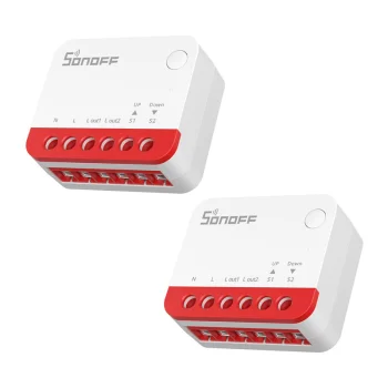 Smart ZigBee Roller Shutter Switch Sonoff MINI-ZBRBS 2-Pack