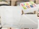 Clothes and Underwear Drawer Organizer, 8 Compartments, White