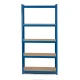 Humberg 4845 Metal Storage Shelving Unit 180x90x30 cm, Blue