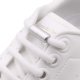 Malatec Elastic Shoelaces without Binding, White