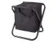 Folding Camping Chair with Cooler Bag, Black