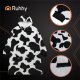 Ruhhy Oversized Blanket Hoodie XXL, Warm Wearable Blanket, Black and White