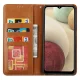 Samsung Galaxy A34 (SM-A346) PU Leather Wallet Book Case Cover, Brown