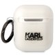 Karl Lagerfeld чехол для AirPods 1/2 Ikonik Choupette прозрачный