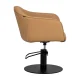Hairdressing Chair Gabbiano Copenhagen Brown with Black Base