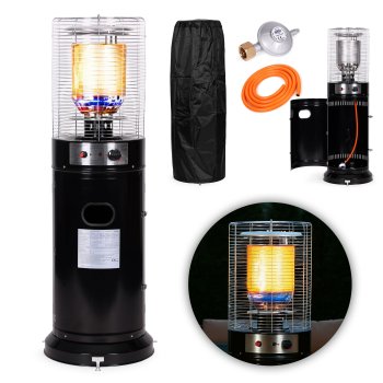 MultiGarden LFH-B-PC 11 kW Gas Patio Heater with Glass and Cover