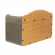 Cat Scratcher House 3-in-1 Cardboard Bed and Hideout, Beige-Brown