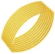 Reflective Wheel Rim Stickers AG555D, Yellow