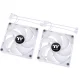 Thermaltake CT140 ARGB Sync PC Cooling Fan 140mm White (2 Pack)