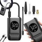 Portable Air Compressor Cordless Tire Inflator for Car & Bike 10 Bar LCD