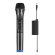 Puluz PU628B Wireless Dynamic UHF Microphone, Black