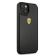 Ferrari iPhone 13 mini Case On Track Real Carbon, Black