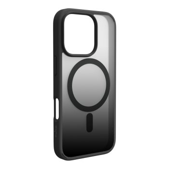 Puro Gradient MagSafe Silicone Phone Case Cover iPhone 16 Pro Max - Black