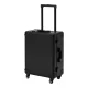 Activeshop Plus Portable Makeup Station with LED Mirror & Speakers, Black