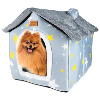 Premium Pet House Bed for Dogs and Cats 52x43x50 cm