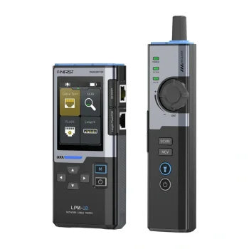 Cable Detector FNIRSI LPM-10A Network Cable Tester with 2.4" TFT Display and NCV