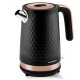Electric Kettle Berdsen BD-705, 1.7 L, Black-Copper