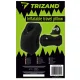 Trizand 00025346 Inflatable Travel Pillow, Black