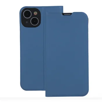 Samsung Galaxy A25 5G (A256E) Smart Soft Book Case Cover, Denim