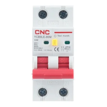 Residual Current Breaker with Overcurrent Protection RCBO 2P 32A C 30mA 6kA