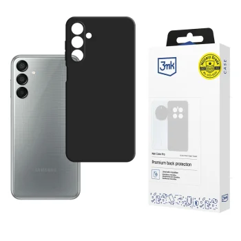 3mk Matt Case Pro for Samsung Galaxy M15 5G, Matte Black