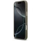 Guess Grained Big 4G Classic Logo Phone Case Cover iPhone 17 Pro Max - Brown