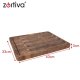 Zortiva Acacia Wood Cutting Board, 43x33 cm