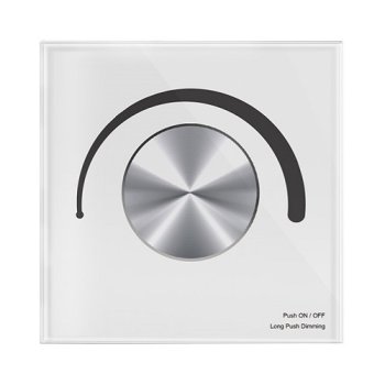 Triac Rotary Panel Dimmer S1-K AC 100-240V RF 2.4GHz Switch