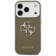 Guess Grained Big 4G Classic Logo Phone Case Cover iPhone 17 Pro - Brown