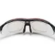Rockbros 10001 Polarized Cycling Glasses, Black/Red