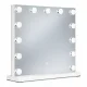 ModernHome Illuminated Makeup Mirror 50x40 cm with 13 LED Bulbs and Touch Control