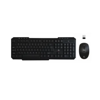 Rebeltec VORTEX Wireless Keyboard and Mouse Set, Black