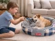 Verk Group Soft Pet Bed with Removable Cushion (55 cm)