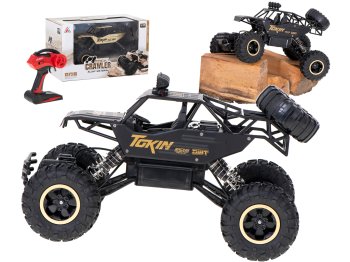 Remote control car RC Rock Crawler 1:12 4WD METAL black