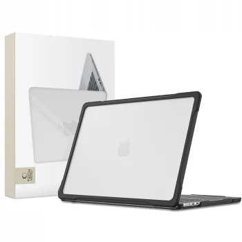 Tech-Protect Velar Case for MacBook Air 13" 2023-2026, Transparent Black