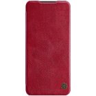 Samsung Galaxy A13 5G (SM-A136) Nillkin Qin Leather Book Case Cover, Red | Telefona Maciņš Vāciņš Apvalks Grāmatiņa